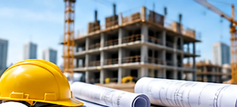 Illustration of the Construction & Real Estate industry
